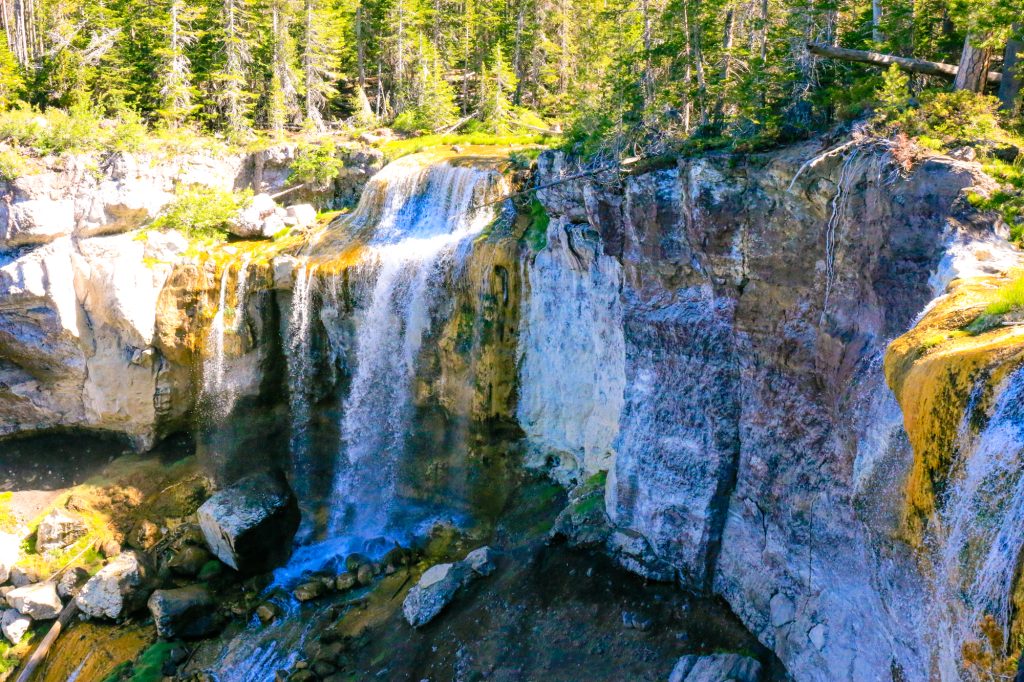Paulina Falls at Newberry National Monument in Bend, Oregon