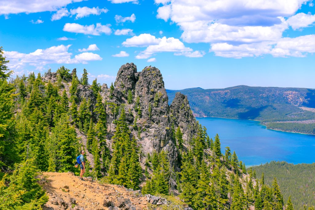Paulina Peak Trail at Newberry National Monument in Bend, Oregon
