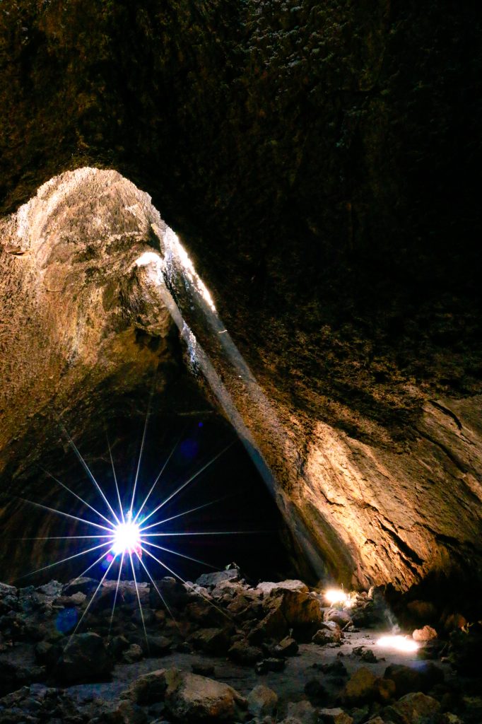 Skylight Cave near Bend OR