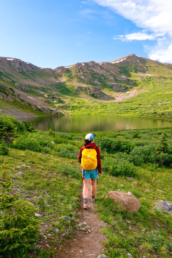The lake at Linkins Lake Trail