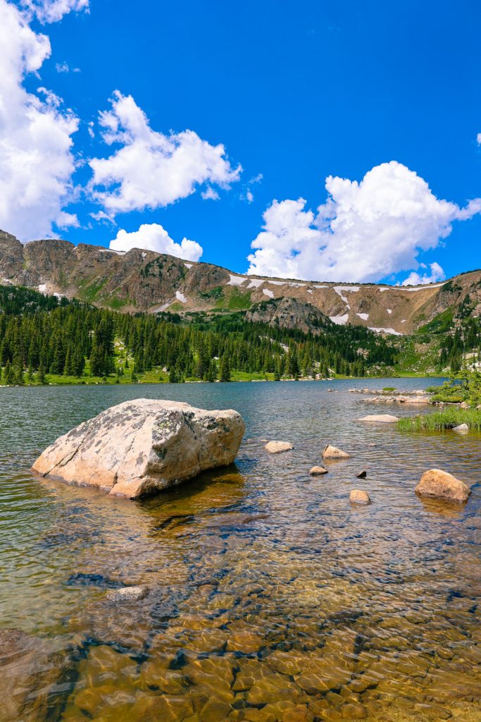 Timberline Lake Trail near leadville CO