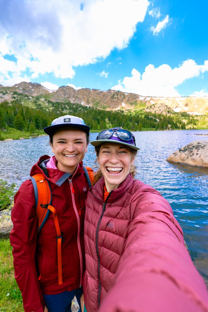 Timberline Lake Trail near leadville colorado