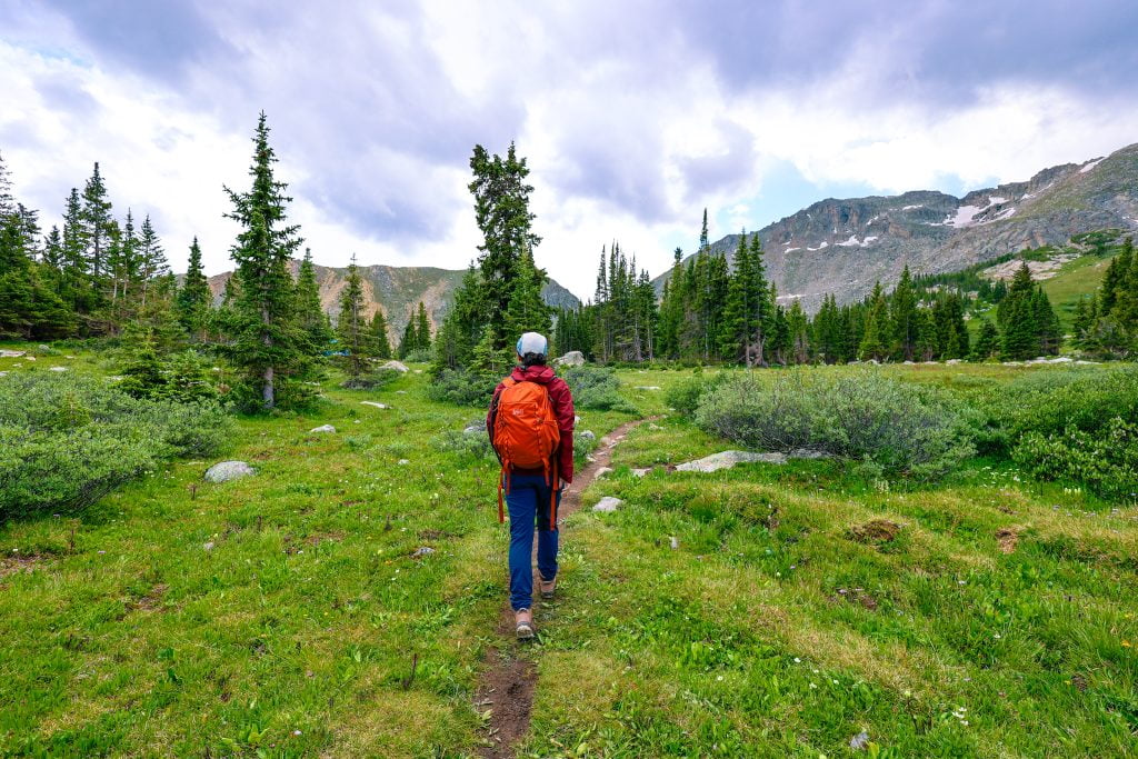 Hiking near leadville colorado