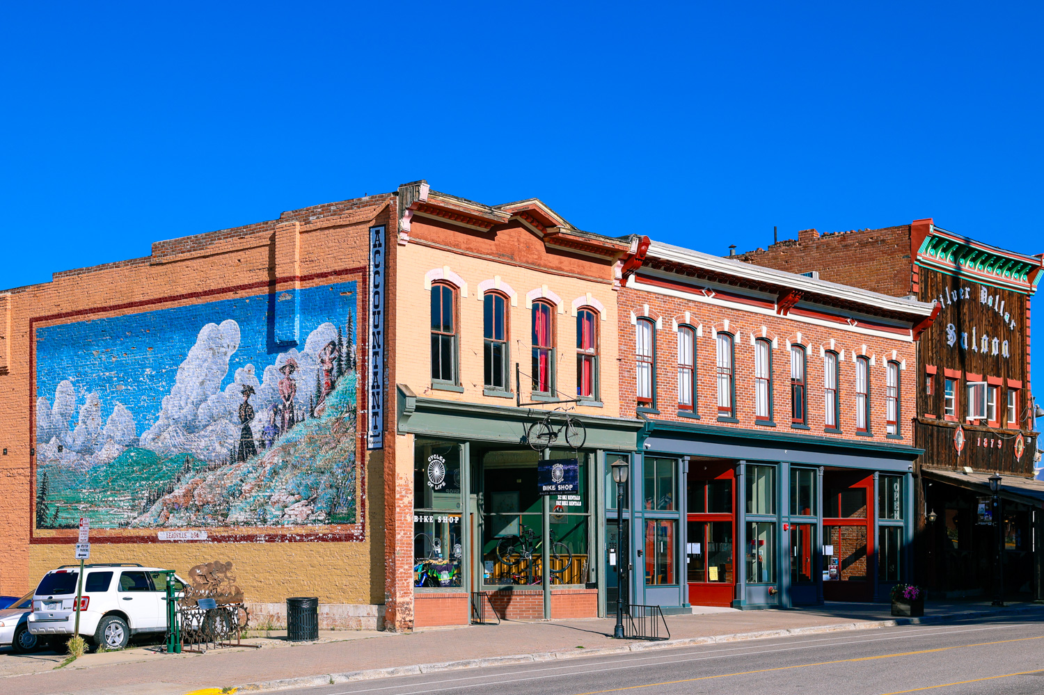 Downtown leadville colorado