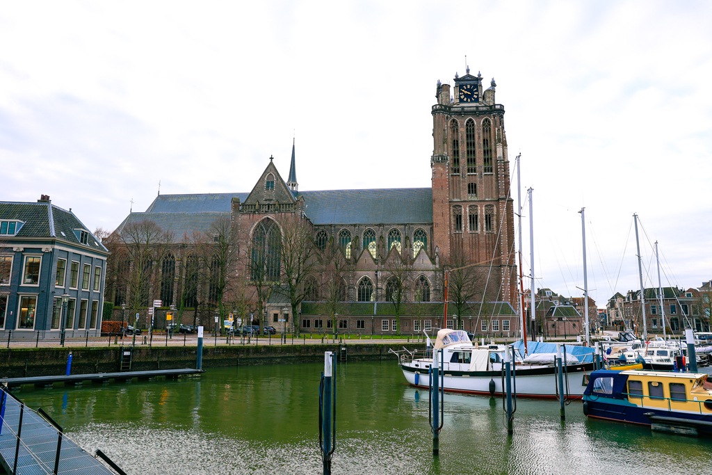The cathedral in Dordrecht in the Netherlands.
