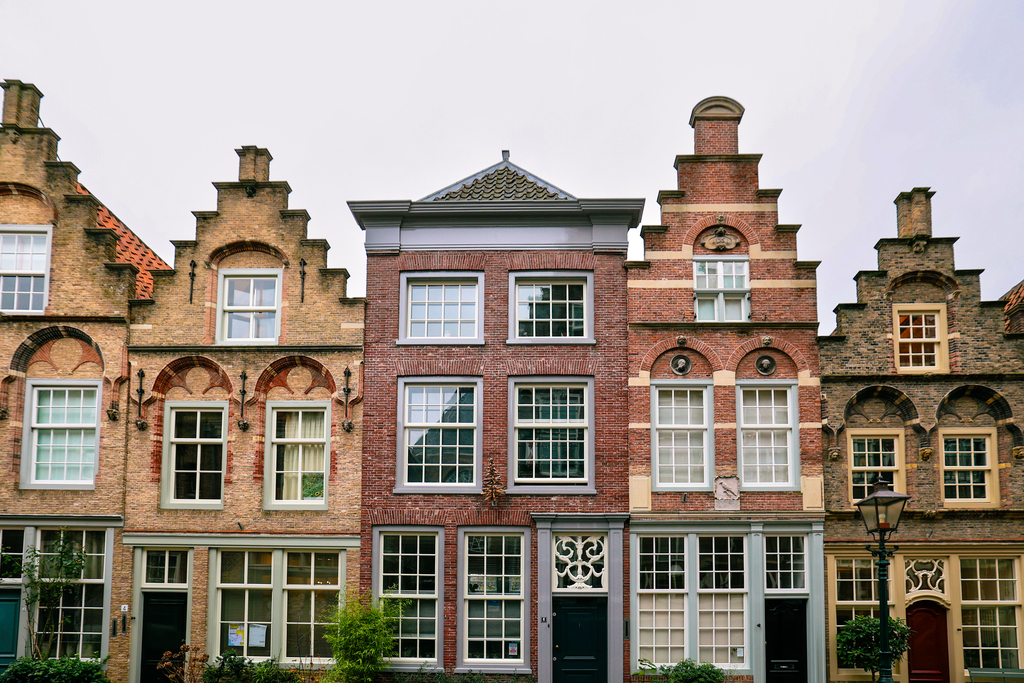 Buildings in Dordrecht in the Netherlands.