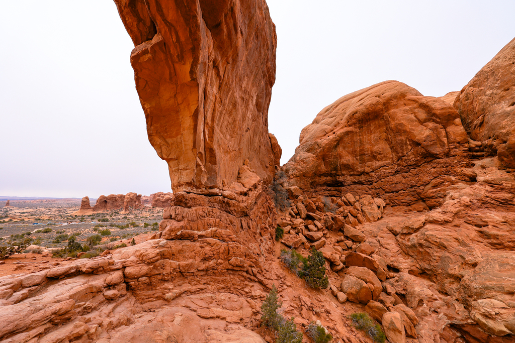 North window in arches national park