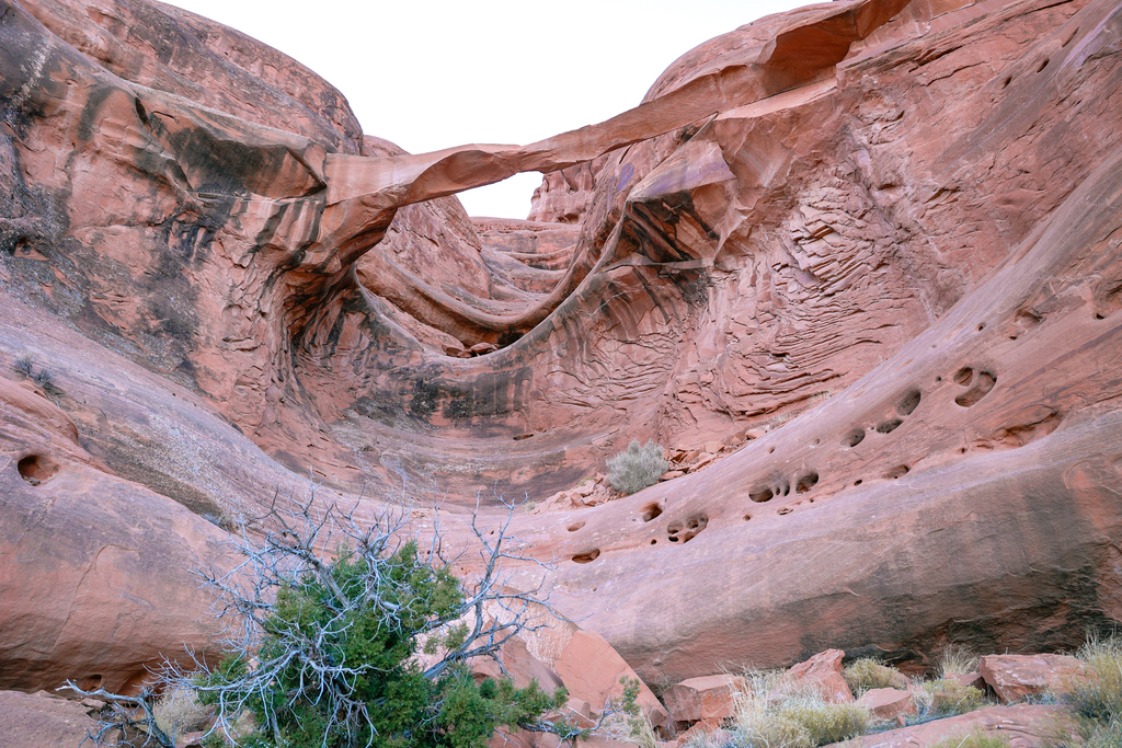 Ring arch in arches national park