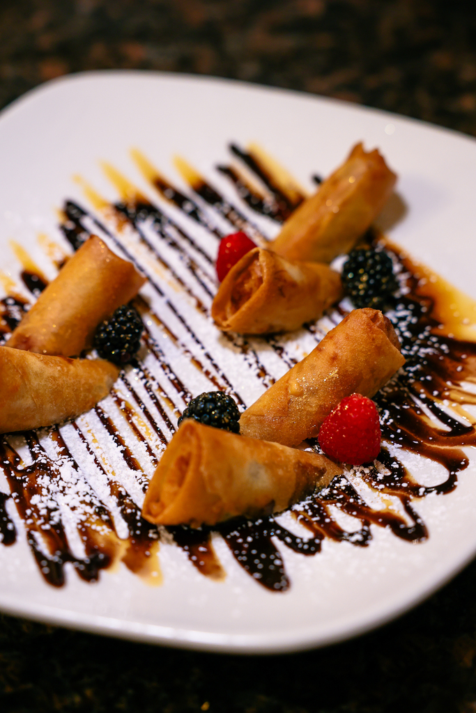 Fried Banana dessert at Thai Bella in Moab