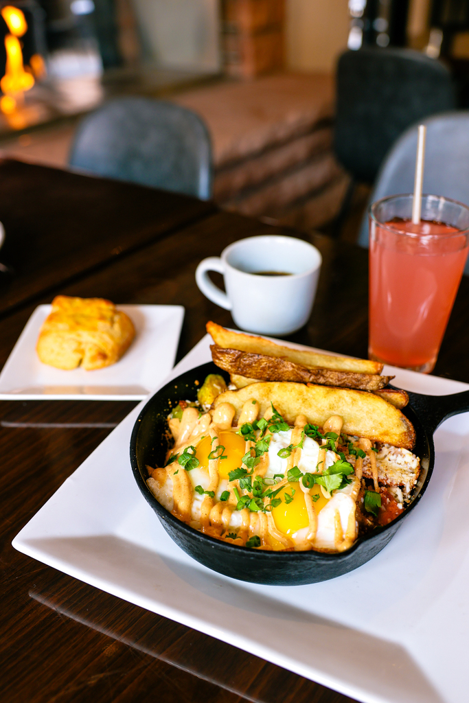 Brunch at Anthera restaurant at the Cliffrose in Zion