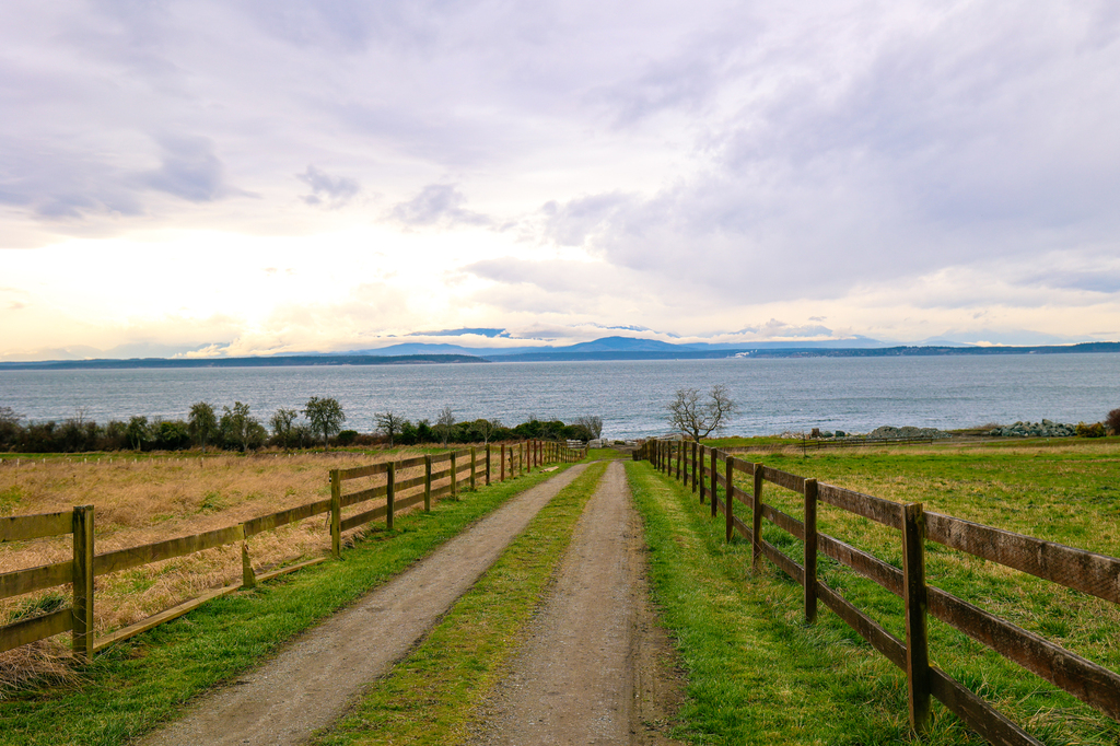 Keystone Farm and Forest Preserve on Whidbey Island, managed by the Whidbey Camano Land Trust