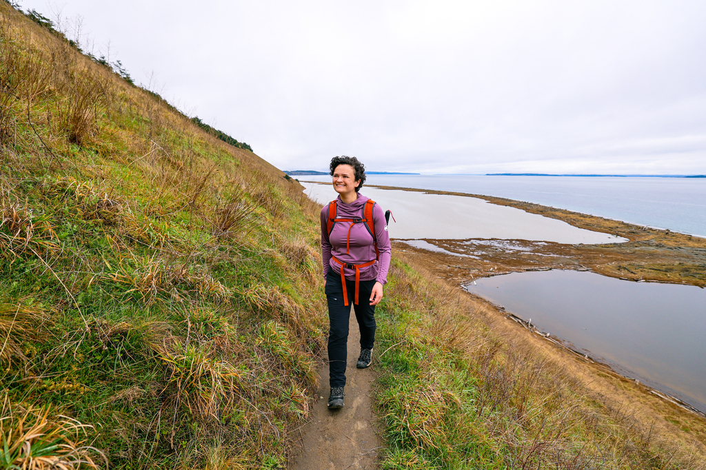 Ebey’s Landing National Historical Reserve on Whidbey Island hiking the Ebey’s Landing Trail
