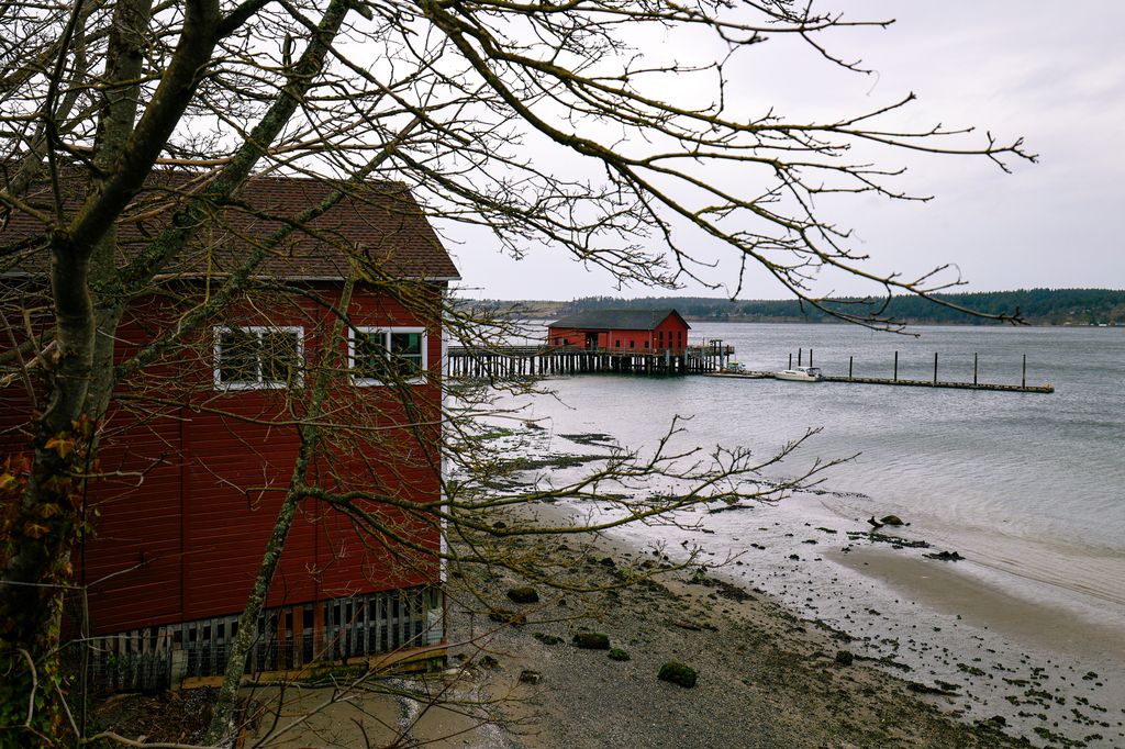 the historic town of Coupeville on whidbey island washington