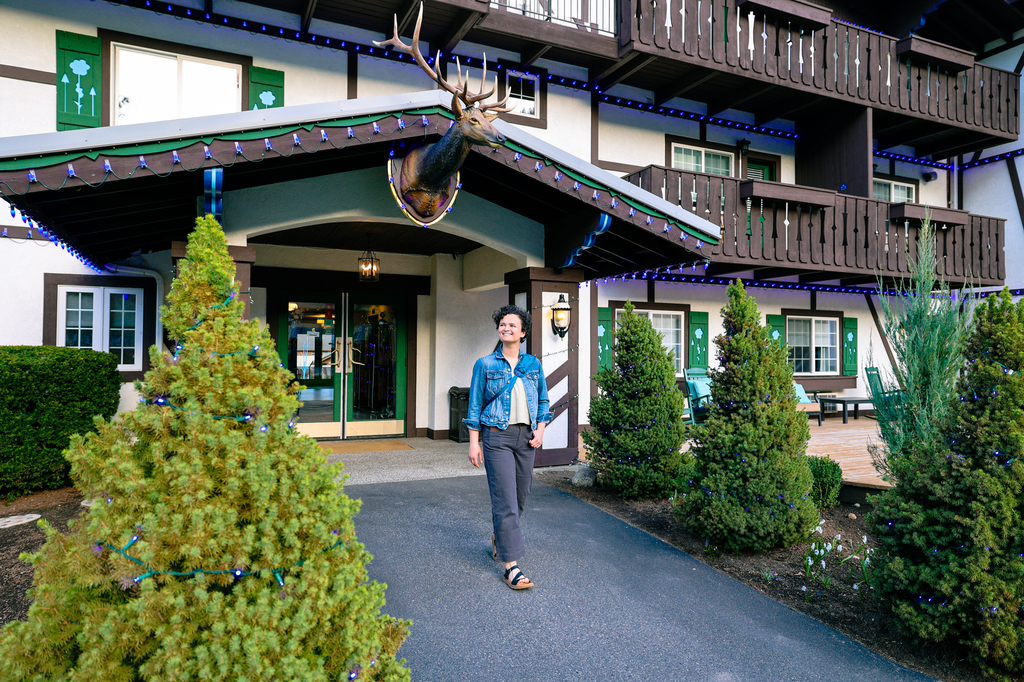 The Blue Elk Inn in Leavenworth Washington