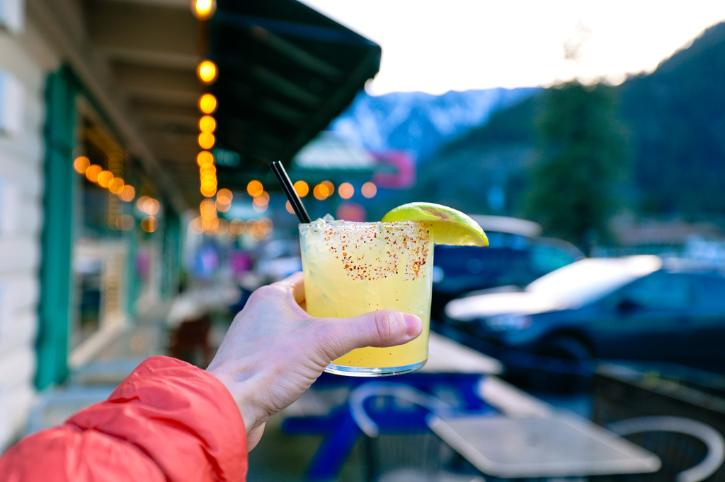 La Javelinas in Leavenowrth margarita and mountains