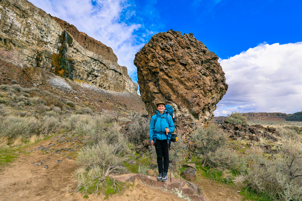 Why Ancient Lakes is a good beginner friendly backpacking trail in Washington