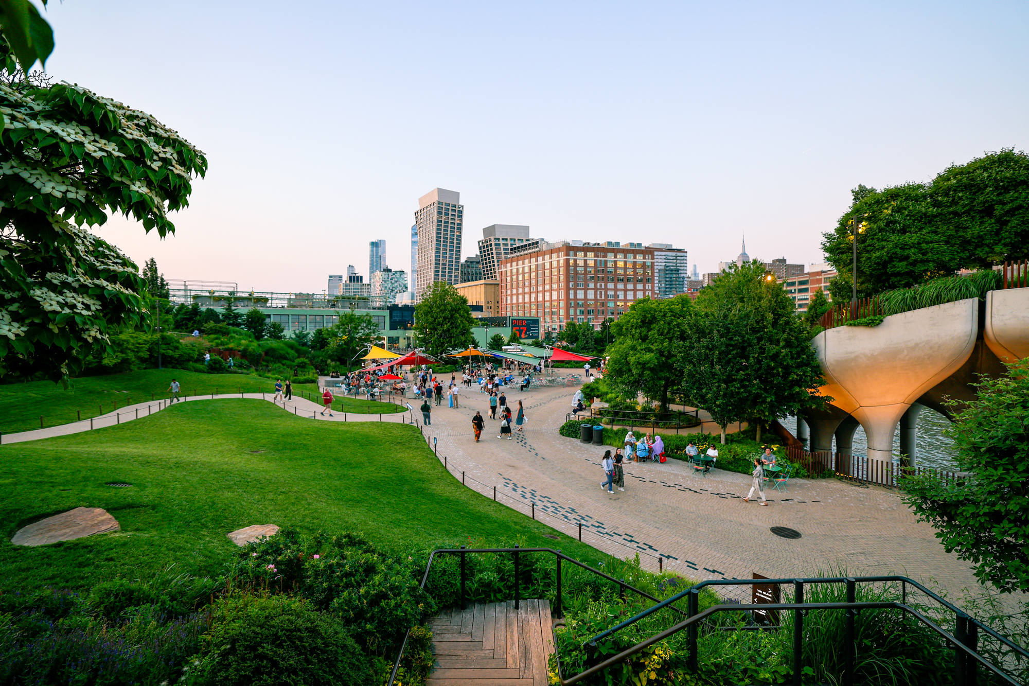 Little Island New York City free outdoor activities to do in NYC in summer