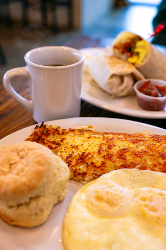 Breakfast at Olmedo’s Patio Café in Garibaldi