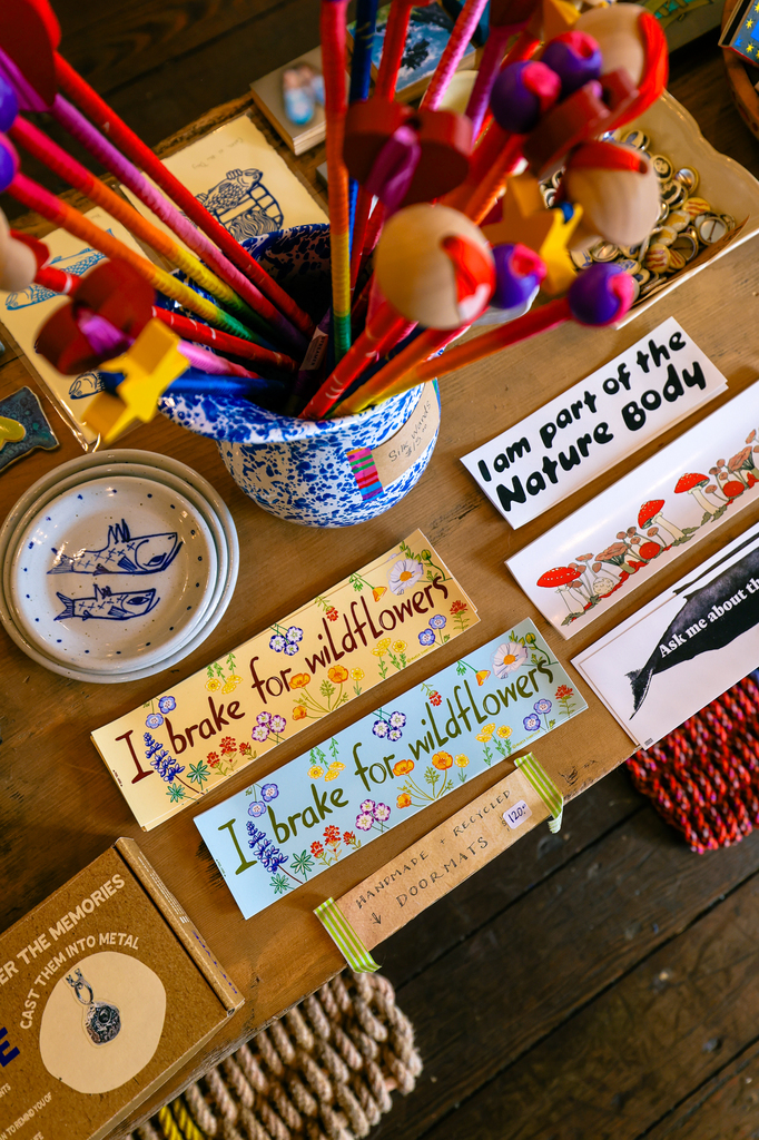 Wild Coast Goods handmade jewelry, fine art photography, fly fishing gear, houseplants, and gifts from over 70 local artisans.