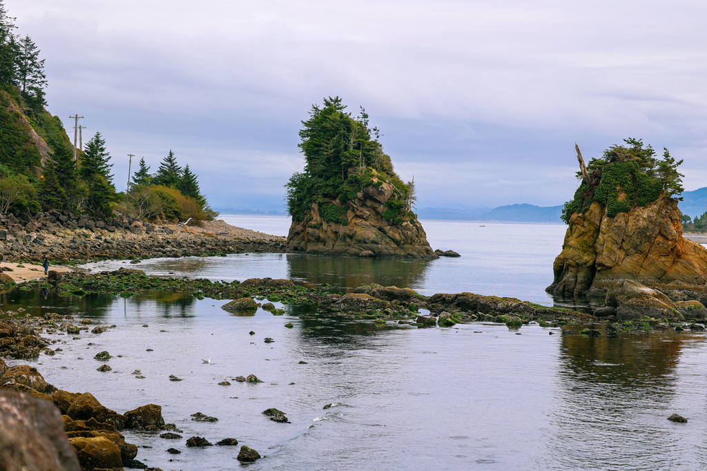 The Three Graces on the Oregon coast