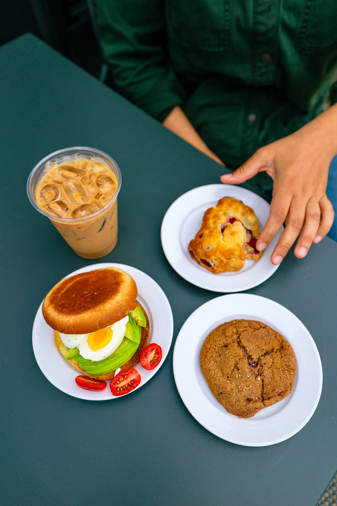 breakfast at Hygge Kitchen, a Scandinavian-inspired coffee shop in Tillamook, Oregon