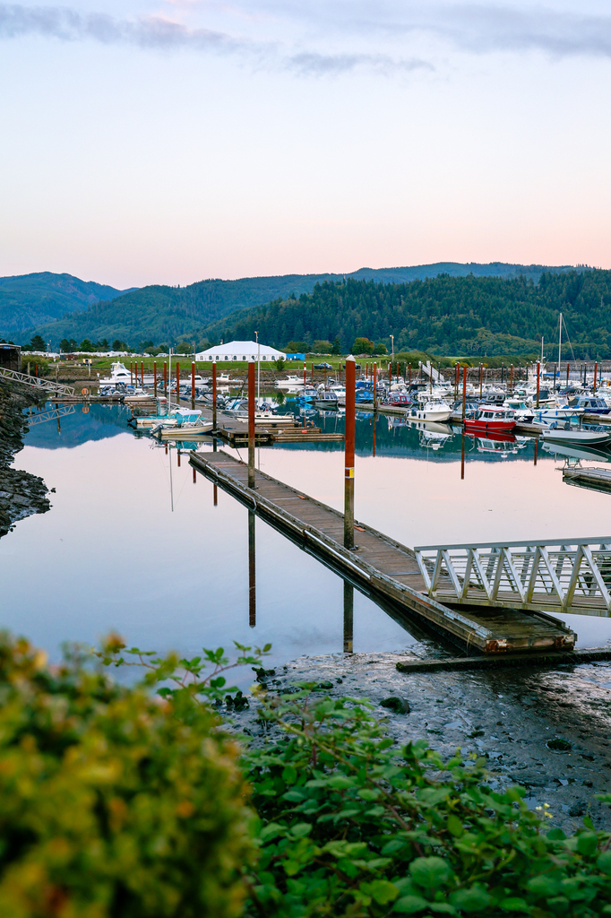 Roam Tillamook campground and cabins on the bay in Oregon