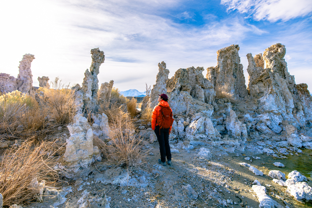 South lake tufas at mono lake