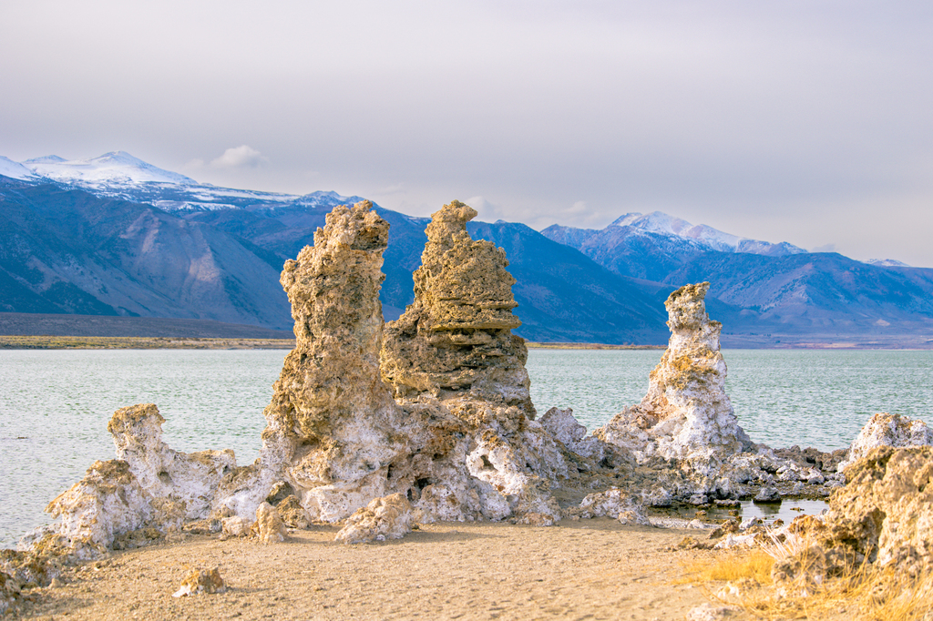 South lake tufas at mono lake
