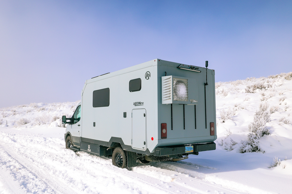 Winter slow four season travel in AEONrv