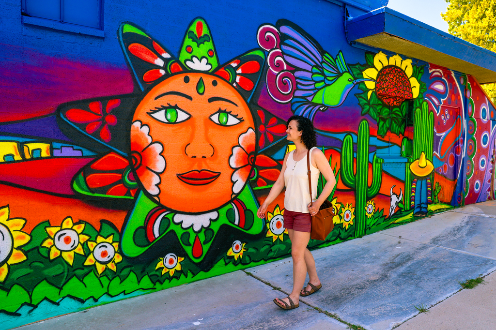 Exploring boulder City near Las Vegas
